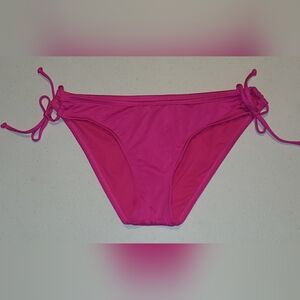 Mossimo Hot Pink String Bikini Bottom, Like New, Medium